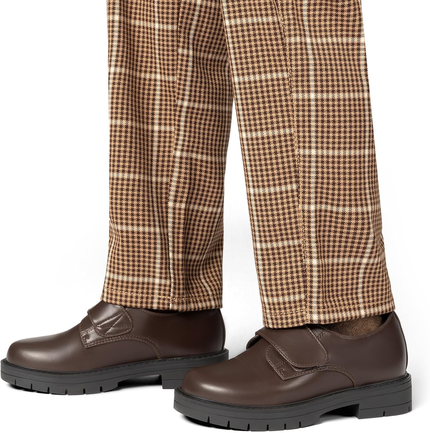 image:imageDREAM PAIRS Boys Uniform amp School Shoes Dress SlipOn Loafers Casual Flat Shoes ToddlerLittle KidBig KidBrown