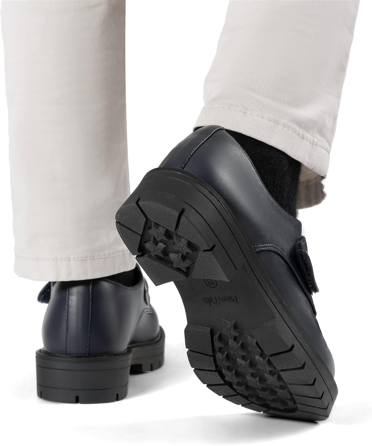 image:imageDREAM PAIRS Boys Uniform amp School Shoes Dress SlipOn Loafers Casual Flat Shoes ToddlerLittle KidBig KidNavy
