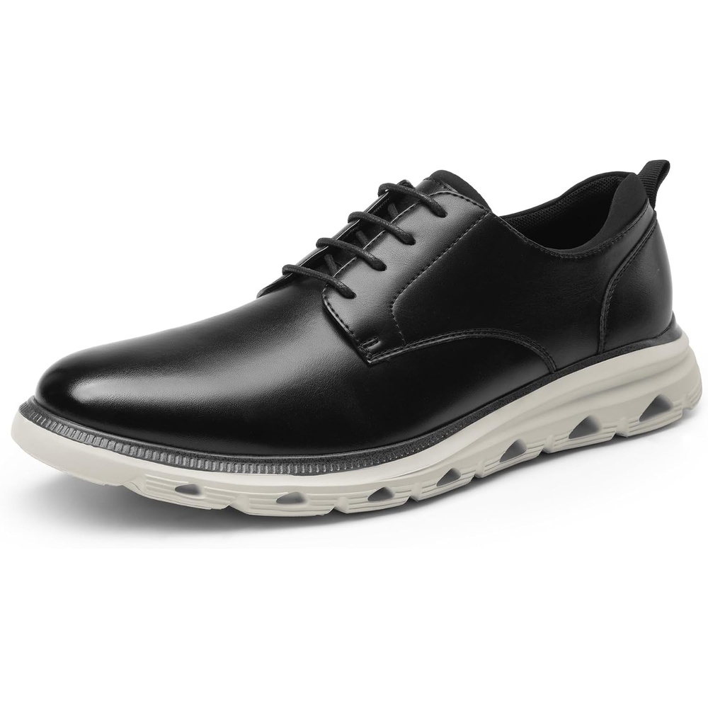 image:imageBruno Marc Mens Dress Sneakers Casual Lace up Oxford Formal ShoesBlack