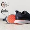 Bruno Marc MaxFlex Men’s Dress Oxford Sneakers | Stay stylish with breathable perforated PU uppers plush EVA insoles, and slip-resistant soles for all-day comfort(Blue)