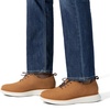 Bruno Marc MaxFlex Men’s Dress Oxford Sneakers | Stay stylish with breathable perforated PU uppers plush EVA insoles, and slip-resistant soles for all-day comfort(Brown/Grey)