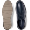 Bruno Marc Men’s Casual Dress Sneaker Oxford Shoes | Business Formal Derby Plain Toe Oxfords Crossflex GentEdge Soft Vamp(Blue)
