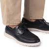 Bruno Marc Men’s Dress Boat Shoes Classic Slip-on Loafer(Black-pu)