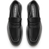 Bruno Marc Men’s Dress Penny Loafer Slip-on Shoes | Arch Support Comfortable Foam Insole Easy Wear Daily Office Formal Business Wedding Casual(Black)