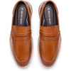 Bruno Marc Men’s Dress Penny Loafer Slip-on Shoes | Arch Support Comfortable Foam Insole Easy Wear Daily Office Formal Business Wedding Casual(Brown)