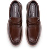 Bruno Marc Men’s Dress Penny Loafer Slip-on Shoes | Arch Support Comfortable Foam Insole Easy Wear Daily Office Formal Business Wedding Casual(Dark Brown)
