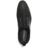 Bruno Marc Men’s Dress Shoes Casual Business Oxford | Scaled Synthetic Upper, Soft Removable Footbed, Lace-up Secure Fit, Flexible Outsole for Daily Work & Casual Wear(Black)