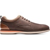Bruno Marc Men’s Dress Shoes Casual Business Oxford | Scaled Synthetic Upper, Soft Removable Footbed, Lace-up Secure Fit, Flexible Outsole for Daily Work & Casual Wear(Brown)