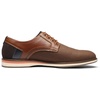 Bruno Marc Men’s Dress Shoes Casual Business Oxford | Scaled Synthetic Upper, Soft Removable Footbed, Lace-up Secure Fit, Flexible Outsole for Daily Work & Casual Wear(2-brown)
