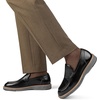Bruno Marc Men’s Dress Slip-on Classic Loafers Formal Shoes(Black/Grey)