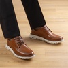 Bruno Marc Men’s Dress Sneakers Casual Lace up Oxford Formal Shoes(Brown)