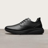 Bruno Marc Men’s Dress Sneakers MaxFlex ActiveMetro | Cushioned KineticFoam Midsole, Breathable Insole, Non-slip Rubber Outsole, Stylish Versatile Weekend Walks & Light Activities(All Black)