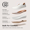 Bruno Marc Men’s Dress Sneakers MaxFlex ActiveMetro | Cushioned KineticFoam Midsole, Breathable Insole, Non-slip Rubber Outsole, Stylish Versatile Weekend Walks & Light Activities(White)