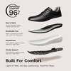 Bruno Marc Men’s Dress Sneakers MaxFlex ActiveMetro | Cushioned KineticFoam Midsole, Breathable Insole, Non-slip Rubber Outsole, Stylish Versatile Weekend Walks & Light Activities(Black)