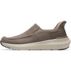Bruno Marc Men’s Hands Free Slip on Loafers Casual Sneakers Canvas Walking Shoes(Brown)
