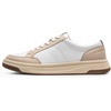 Bruno Marc Men’s Lightweight Casual Dress Sneakers | Fashion Tennis Breathable Comfortable Flexible Skating Business Tennis Lace-up Non-slip Lowtop Walking Versatile(White/Beige)