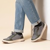 Bruno Marc Men’s Lightweight Casual Dress Sneakers | Fashion Tennis Breathable Comfortable Flexible Skating Business Tennis Lace-up Non-slip Lowtop Walking Versatile(Army Green)