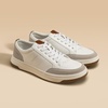 Bruno Marc Men’s Lightweight Casual Dress Sneakers | Fashion Tennis Breathable Comfortable Flexible Skating Business Tennis Lace-up Non-slip Lowtop Walking Versatile(White)