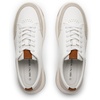 Bruno Marc Men’s Lightweight Casual Dress Sneakers | Fashion Tennis Breathable Comfortable Flexible Skating Business Tennis Lace-up Non-slip Lowtop Walking Versatile(White)