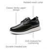 Bruno Marc Men’s MaxFlex Dress Sneakers Casual Oxfords Shoes(Black)