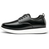 Bruno Marc Men’s MaxFlex Dress Sneakers Casual Oxfords Shoes(Black)