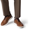 Bruno Marc Men’s MaxFlex Dress Sneakers Oxfords | 5mm Mesh EVA Insole with Arch Support, Shock-Absorbent MD Midsole, Non-Slip Rubber Outsole for Formal & Casual Wear(Light Brown-pu)