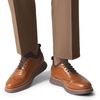 Bruno Marc Men’s MaxFlex Dress Sneakers Oxfords | 5mm Mesh EVA Insole with Arch Support, Shock-Absorbent MD Midsole, Non-Slip Rubber Outsole for Formal & Casual Wear(Light Brown/Coffee)