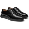 Bruno Marc Men’s MaxFlex Polish Casual Dress Lace-Up Oxfords Business Formal Derby Sneakers(Black-02)