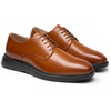 Bruno Marc Men’s MaxFlex Polish Casual Dress Lace-Up Oxfords Business Formal Derby Sneakers(Brown-02)