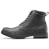 Bruno Marc Men’s Motorcycle Combat Warm Zipper Oxford Boot | Breathable Lining, Lace-up & Side Zipper, Durable TPR Outsole, Ideal for Motorcycle Riding & Daily Wear(Grey)