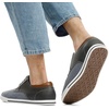 Bruno Marc Men’s Oxfords Sneakers Casual Dress Shoes | Classic Canvas Tennis Office Work Shoes(Grey)