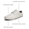 Bruno Marc Men’s Oxfords Sneakers Casual Dress Shoes | Classic Canvas Tennis Office Work Shoes(White)