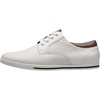 Bruno Marc Men’s Oxfords Sneakers Casual Dress Shoes | Classic Canvas Tennis Office Work Shoes(White)