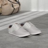 Bruno Marc Men’s Oxfords Sneakers Casual Dress Shoes | Classic Canvas Tennis Office Work Shoes(White)