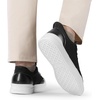 Bruno Marc Mens Slip On Casual Sneakers | Hands Free Fashion Sneakers Breeze Mesh Casual Walking Shoes Comfortable Lightweight Non Slip(Black)
