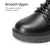 DREAM PAIRS Boys Girls Dress Shoes Kids Uniform Formal Classic Oxfords Lace-up for Toddler Little Big Kid(All Black)