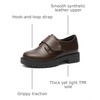 DREAM PAIRS Boys’ Uniform & School Shoes Dress Slip-On Loafers Casual Flat Shoes (Toddler/Little Kid/Big Kid)(Brown)