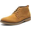 Bruno Marc Men’s Classic Suede Dress Chukka Boots | 4-Eyelet Lace-Up & Stretch Collar, Shock-Absorbent Elastic EVA Footbed for Men Smart Casual Chukka Boots(Chukka-camel)