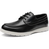 Bruno Marc Men’s Dress Boat Shoes Classic Slip-on Loafer(Black-pu)