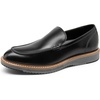 Bruno Marc Men’s Dress Slip-on Classic Loafers Formal Shoes(Black/Grey)