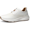 Bruno Marc Men’s Dress Sneakers MaxFlex ActiveMetro | Cushioned KineticFoam Midsole, Breathable Insole, Non-slip Rubber Outsole, Stylish Versatile Weekend Walks & Light Activities(White)