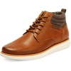 Bruno Marc Men’s Mid Top Chukka Sneaker Dress Boot | Lace-up breathable lining, comfy insole, ideal for daily wear, formal events casual outings, all-day comfort mid-top boots(Tan)