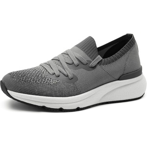 Bruno Marc Men’s Casual Sneakers Slip On Breathable Walking Shoes EZFlex BreezeStepep(Dark Grey)