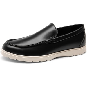 Bruno Marc Men’s Dress Shoes Loafers Casual Slip-on Lightweight Classic Shoes(Black)