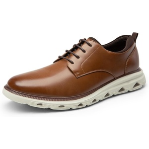 Bruno Marc Men’s Dress Sneakers Casual Lace up Oxford Formal Shoes(Brown)