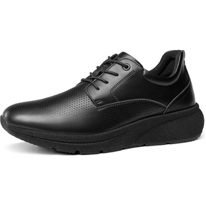 Bruno Marc Men’s Dress Sneakers MaxFlex ActiveMetro | Cushioned KineticFoam Midsole, Breathable Insole, Non-slip Rubber Outsole, Stylish Versatile Weekend Walks & Light Activities(All Black)
