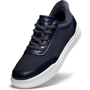 Bruno Marc Mens Slip On Casual Sneakers | Hands Free Fashion Sneakers Breeze Mesh Casual Walking Shoes Comfortable Lightweight Non Slip(Dark Blue)