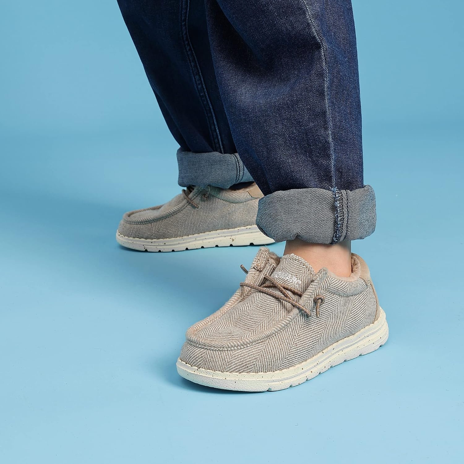 image:imageBruno Marc Boys Girls Warm Winter Loafer Fuzzy Casual Slip On Shoes ToddlerLittle KidBig KidBrown