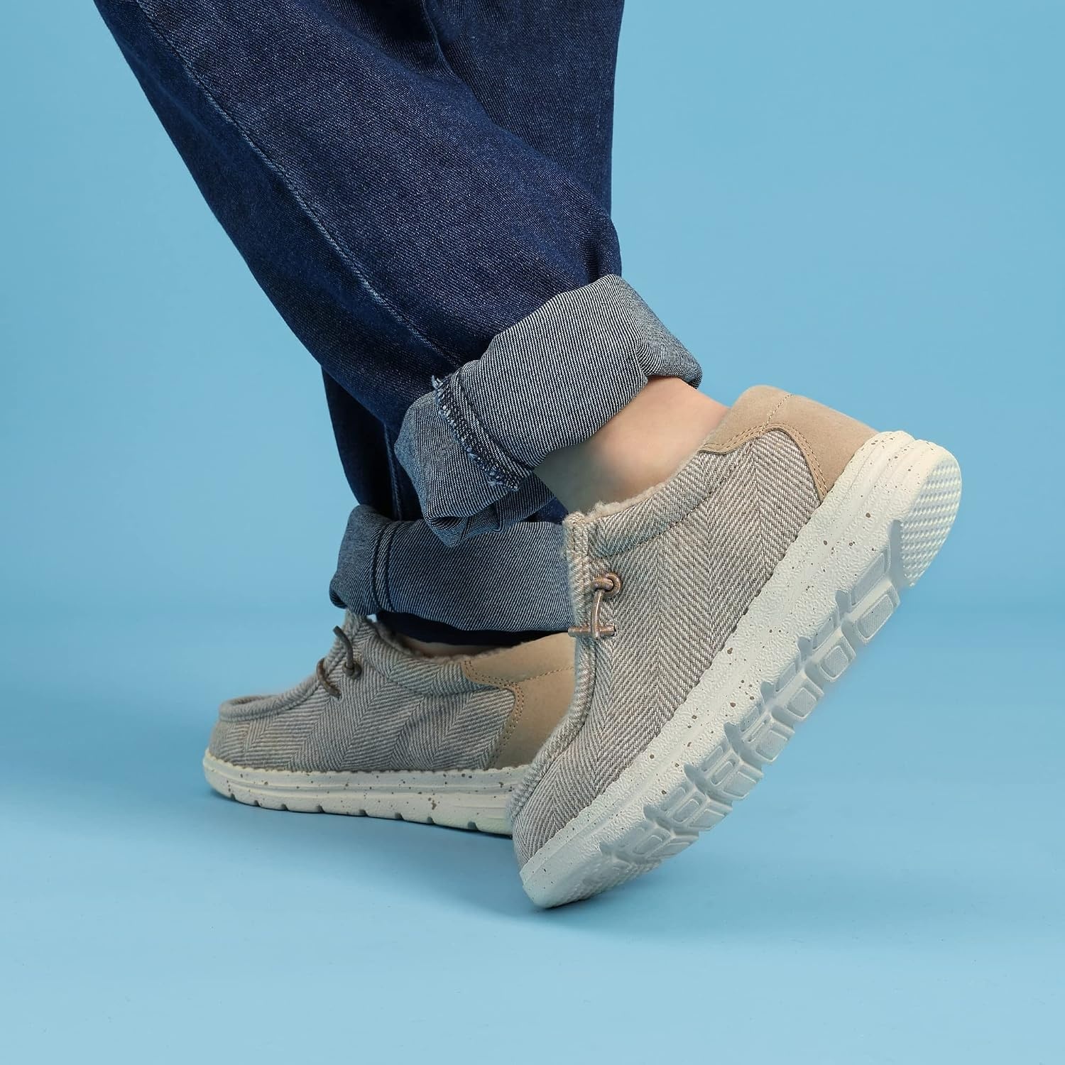 image:imageBruno Marc Boys Girls Warm Winter Loafer Fuzzy Casual Slip On Shoes ToddlerLittle KidBig KidBrown