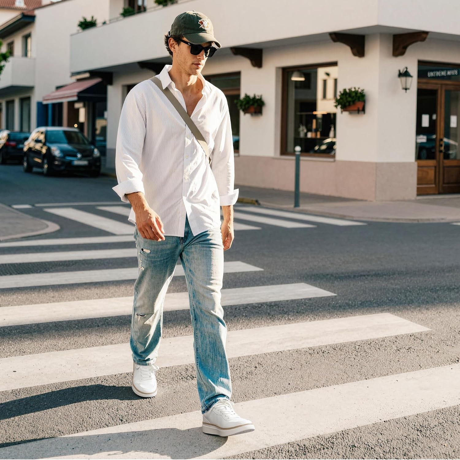 image:imageBruno Marc Mens Casual Dress Sneakers Tennis Shoes Allday comfort breathable lightweight walking shoes versatile for work travel shopping and relaxed weekendsWhite